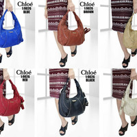 TAS HOBO MERK CHLOE 9026#8 KUALITAS : SEMPREM BAHAN : KULIT UKURAN :