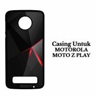 Casing MOTO Z PLAY black iphone 6 Custom Hardcase Cover