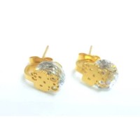 Anting Hellokitty GOLD Titanium Anti Karat Selamanya AT Murah