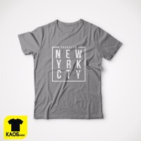 T892 Kaos Tshirt Baju Combed 30S Distro NYC New York City YRK CTY