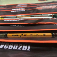 Joran Bait Casting Strom Discovery Ultra Light DVC 602UL