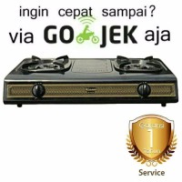 Promo Ramadhan Rinnai Kompor Gas 2 Tungku Teflon Ri 522S