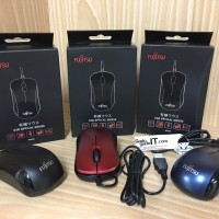 FUJITSU Wired Optical Mouse USB FUJITSU WH300 ORIGINAL & GARANSI