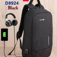 Tas Wanita Branded Import RANSEL SMART QUIKSILVER 8924 MURAH