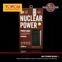 WK Design Power Bank 10000mah Nuclear WP-016 Black Original Murah