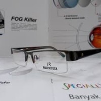 Frame metal Rodenstock 9002 frame lensa antiradiasi