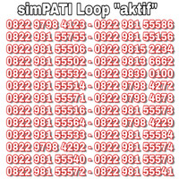 Jual Nomor Cantik Simpati Kartu Perdana Telkomsel Murah Rapih Murah