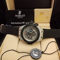 Jam tangan pria hublot baterai kw super grade aaa