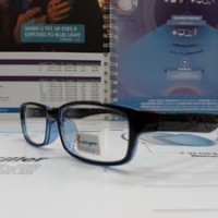 KACAMATA ANTIRADIASI KOREA BOSIYAN 06 FRAME LENSA - Navy