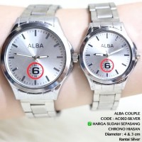 Termurah Jam Tangan Rantai Couple Sepasang Swiss Army Victorinox Alba