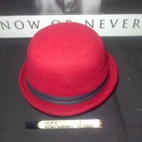 Termurah Topi Tompi Caplin Bowler Hats Cap Chaplin Hat Dewasa Polos