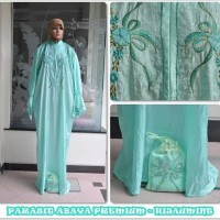 Jual Mukena Travelling Parasit Abaya Premium (Tanpa Kepala) Krem Murah