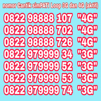 Jual Nomor Cantik Simpati Kartu Perdana Telkomsel 4G Murah Meriah Murah