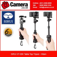 SIRUI 3T-35K Table Top Tripod - Hitam
