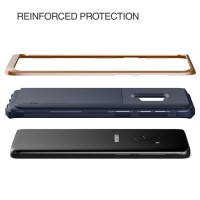 VERUS SAMSUNG GALAXY S9 CASE HIGH PRO SHIELD - INDIGO BLUSH GOLD