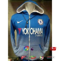 TREND CHELSEA Hoodie Bola Biru Putih Hitam New Baju Couple Kaos 3D
