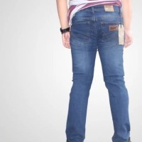 Celana Panjang Pria Jeans Biru Size 34 Wrangler - Denim Distro