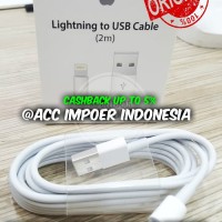 cable kabel data iphone 2M 5 5s 5c 6 6s 7 plus ipod ipad original