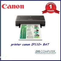 Printer Canon Portable Pixma Ip110 + Baterai