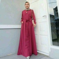 Jual azmiza maxi dress/dress murah/dress pesta/gamis syari/abaya / Murah