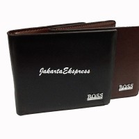 DOMPET KULIT PRIA IMPORT PREMIUM QUALITY HUGO BOSS HB01- Brown