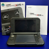 Jual Console New Nintendo 3DS XL Black - second Murah