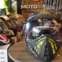 HELM AIROH J 106 CRUDE YELLOW MATT
