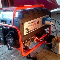 Genset 10 kva 1 phase Lpg dan bensin Berkualitas