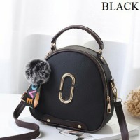 Tas Handbag Import Remaja Dan Dewasa Wanita Modern Masa Kini Black
