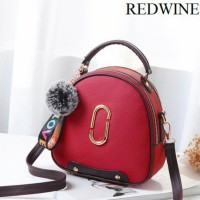 Tas Handbag Import Remaja Dan Dewasa Wanita Modern Masa Kini Redwine