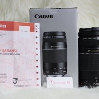 LENSA CANON 75 300mm ULTRASONIC BERGARANSI RESMI DATASCRIP