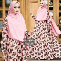 GAMIS NEW COLLECTION SYARI JAGUAR FLORKING (REAL PIC)