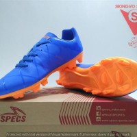 sepatu bola elegans SPECS DIABLO FG ORIGINAL ART 100711 BLUE MANGO OR
