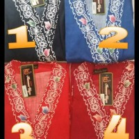 Kimono Batik Kencana Ungu / Ukuran All Size D ( Daster )