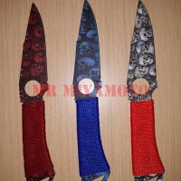 Pisau Lempar Kunai Ninja ZOMBIE TENGKORAK Warna-Warni