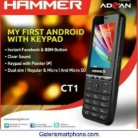 hp murah advan hamer ct1 android with keypad design elegan hp simple