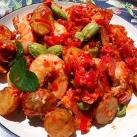 Balado Udang Pete