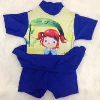 Baju renang/diving model rok untuk anak sd ukuran XL Murah