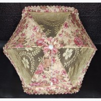Tudung saji shabby bulat