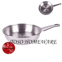 Zebra Frying Pan Vitalux Fry Pan Wajan Penggorengan Stainless 24cm