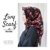 PROMO TERMURAH produk terlaris LIVY SCARF original by CLA HIJAB pasmin