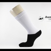 Kaos Kaki Sekolah Sd | Hitam Polos | Panjang Sebetis | Spandex Pe