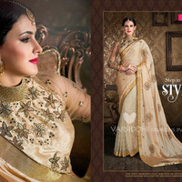 Varshiddi Saree 9/Sari India/Sarees/Maxi Dress Gaun Pesta India