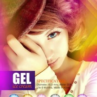 Murah Softlens Gel Ice Cream Kotak 6 Bulan Soft Lens Gel ice Cream d