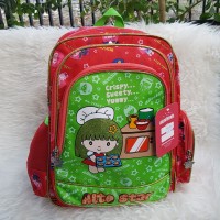 ALTO AJP 45777S GIRL RED GREEN MERAH HIJAU TAS RANSEL PUNGGUNG