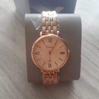 Jam Tangan Fossil Wanita Cewek Gold Emas Asli Original ES3435
