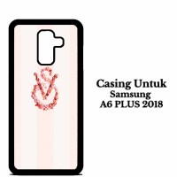 Casing SAMSUNG A6 PLUS 2018 victoria secret logo Hardcase Custom Case