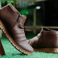 Sepatu Boots Resleting Pria Moofeat Original Nike Converse