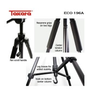 Tripod Takara ECO-196A For kamera Mirroless DSLR Canon Sony Nikon