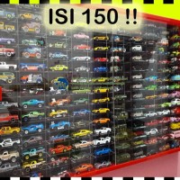 Rak Hot Wheels isi 150 skala 1:64 Hotwheels Hotweel Hot Wells Diecast